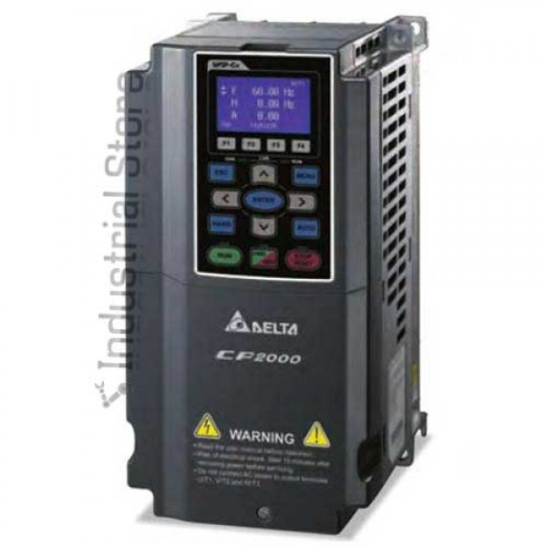 Delta Inverter, 0.75KW, 230V 3-Phase, (VFD007CP43A-21)