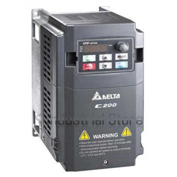 Delta Inverter, 1.5KW, 230V 1-Phase, (VFD015CB21A-20)