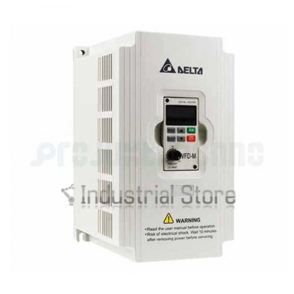 Delta Inverter 7.5KW 230V 1-Phase (VFD075M21A)